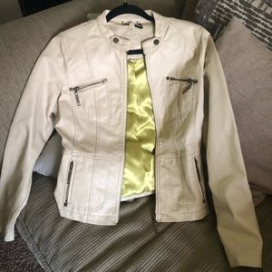 Jou Jou faux leather jacket